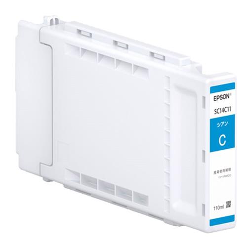 エプソン(EPSON) SC14C11 純正 インクカートリッジ シアン 110ml