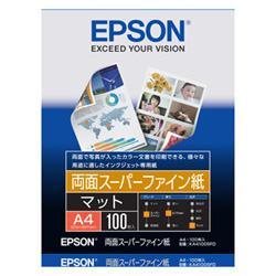 エプソン(EPSON) KA4100SFD 両面スーパーファイン紙 A4 100枚入