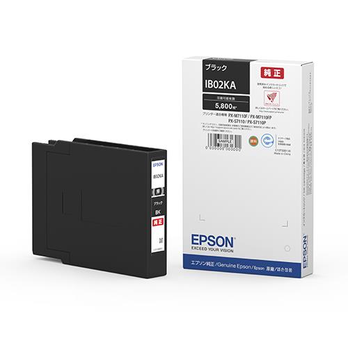 エプソン(EPSON) IB02KA 純正 インクカートリッジ ブラック
