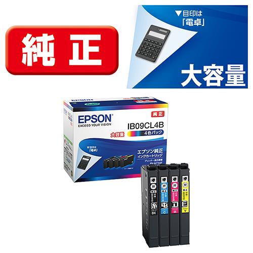 エプソン(EPSON) IB09CL4B 純正 インクカートリッジ 4色パック 大容量