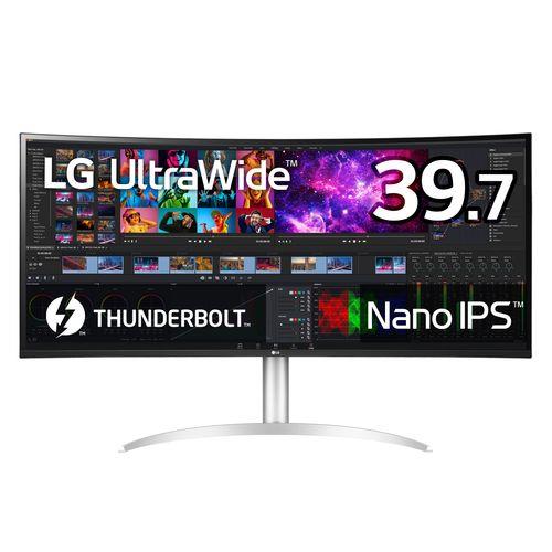 LGエレクトロニクス(LG) 40WP95C-W LG UltraWide 39.7型 5K2Kウルトラワイド曲面ディスプレイ ﾃﾞｲｼﾞｰﾁｪｰﾝ対応