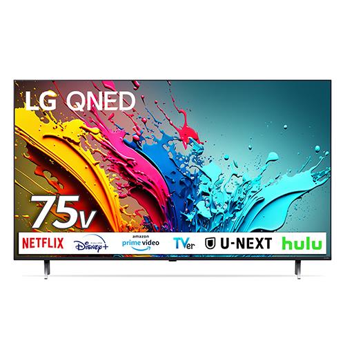 【標準設置料金込】LGエレクトロニクス(LG) 75QNED85TJA 4K 75V型 量子ドット QNED液晶テレビ