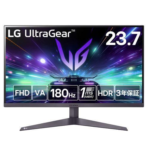 LGエレクトロニクス(LG) 24GS50F-B LG UltraGear 23.7型 フルHDゲーミングディスプレイ