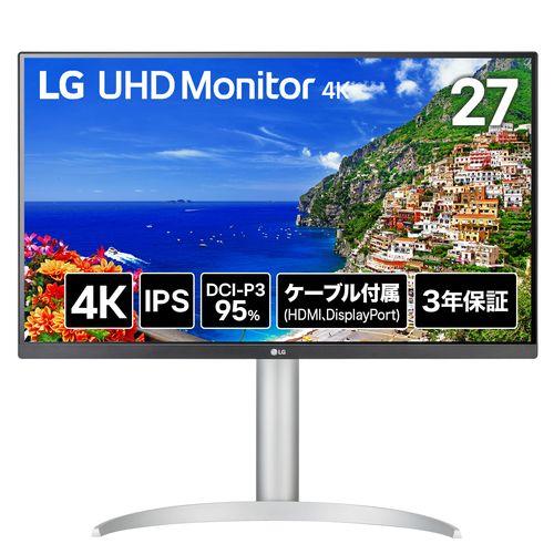 【長期保証付】LGエレクトロニクス(LG) 27UP650K-W LG UHD Monitor 4K 27型 4Kモニター
