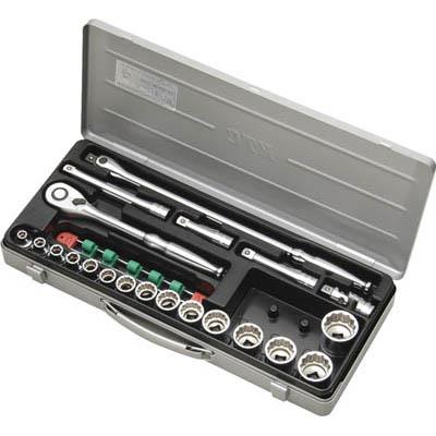 京都機械工具 TB415X 12.7sq.ソケットレンチセット(21点)