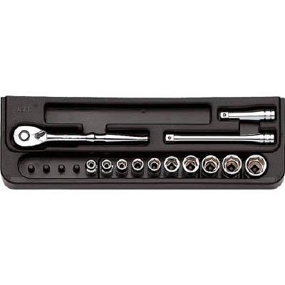 京都機械工具 TB210 6.3sq.ソケットレンチセット(13点)