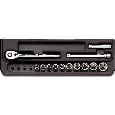 京都機械工具 TB210B 6.3sq.ソケットレンチセット 13点
