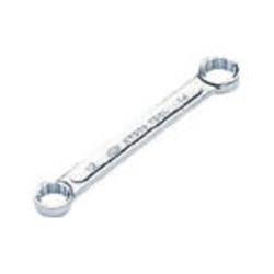 京都機械工具 M100-22X24 ストレートショートめがねレンチ22×24mm