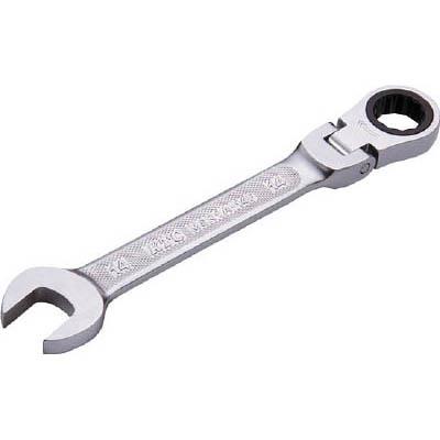 京都機械工具 MSR1A-14F ラチェットコンビネーションレンチ 首振りタイプ 14mm