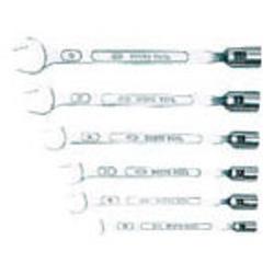 京都機械工具 FBS6 フレックスソケットスパナセット(十二角 6本組)