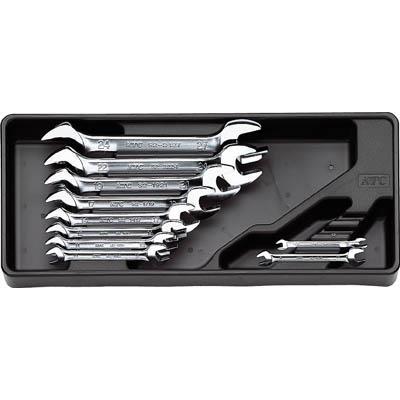 京都機械工具 TS208 スパナセット(8本組)