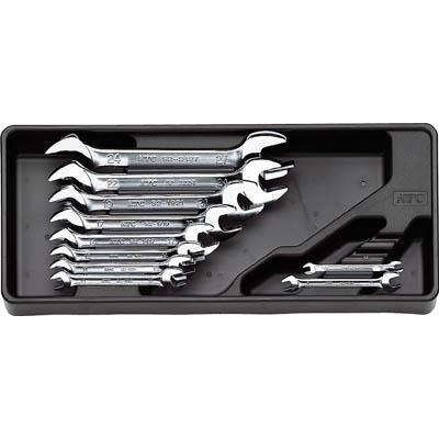 京都機械工具 TS210 スパナセット(10本組)