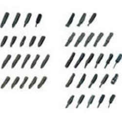 京都機械工具 TD5100M 板ラチェット差替えドライバ用ビットセット(マイナス5.5mm：5コ組)