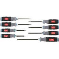 京都機械工具 TD1HBP8 樹脂柄ボールポイントヘキサゴンドライバセット 8本組