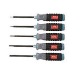 京都機械工具 TD1H5 樹脂柄ヘキサゴンドライバセット(5本組)
