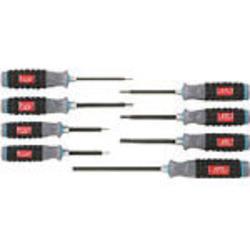 京都機械工具 TD1H8 樹脂柄ヘキサゴンドライバセット 8本組