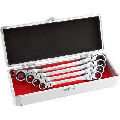 スエカゲツール DFL-4S ダブルフレックスロックギアレンチ4本組セット