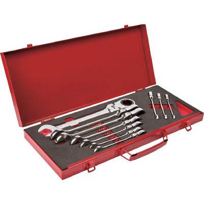 スエカゲツール FLG-10S 10本組フレックスロックギアレンチセット