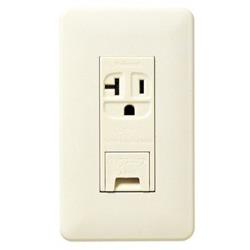 パナソニック(Panasonic) WNP1931MWP フルカラー15A･20A兼用埋込アースターミナル付 接地コンセント