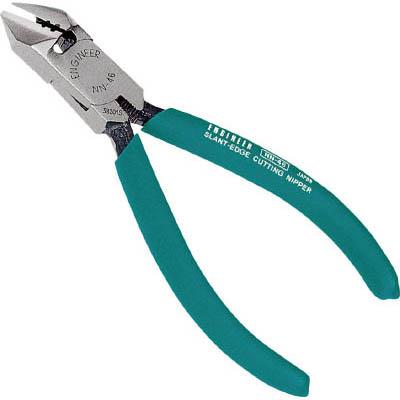 エンジニア NN-46 斜ニッパー 穴付 150mm