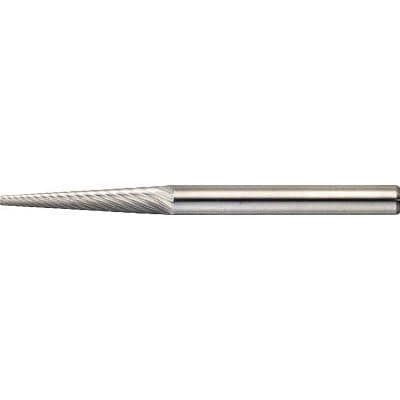 トラスコ中山 TB5A030S 超硬バー テーパー型 Φ3(7°) X刃長16X軸3 シングルカット