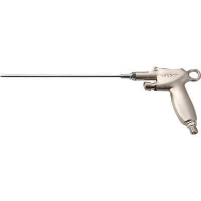 トラスコ中山 TD-10B-2 エアダスター ボタン式 ニップルタイプ ノズル200mm