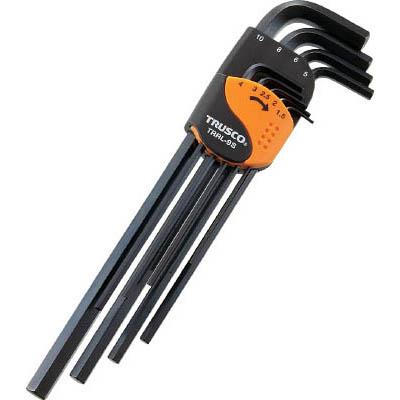 トラスコ中山 TRRL-9S 六角棒レンチセット ロングタイプ 9本組