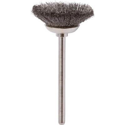 トラスコ中山 253B-2 ベベル型ブラシ Φ25 ハガネ