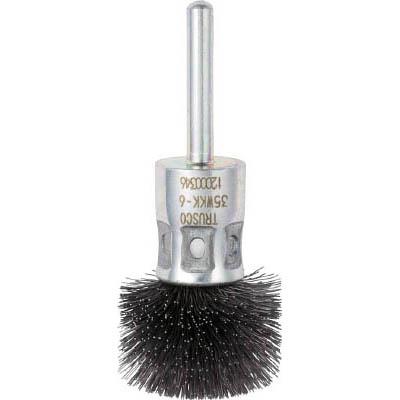 トラスコ中山 35WKK-6 傘型ワイヤーブラシ 角型 Φ35