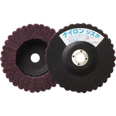 トラスコ中山 GPN125240 ナイロンディスク Φ125X15X16 5個入 240＃