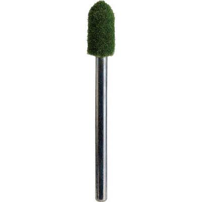 トラスコ中山 SF612H-B フェルトミニホイール 砲弾型 Φ6 研磨用 緑色 10個入