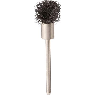 トラスコ中山 153K-2 傘型ブラシ 硬鋼線 線径0.1X外径15X筒径8X軸径3