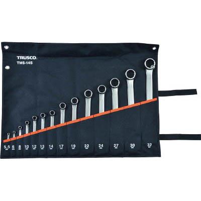 トラスコ中山 TMS-14S コンビネーションスパナ(スタンダード) セット(14本組)