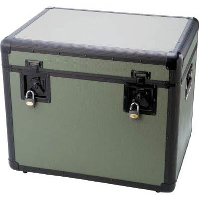 トラスコ中山 TAC-610OD 万能アルミ保管箱 オリーブドラブ 610X457X508