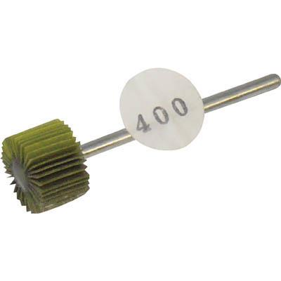 トラスコ中山 P-DF1510-3A400 ダイヤ軸付フラップホイール オールダイヤ Φ15X軸径3 400＃