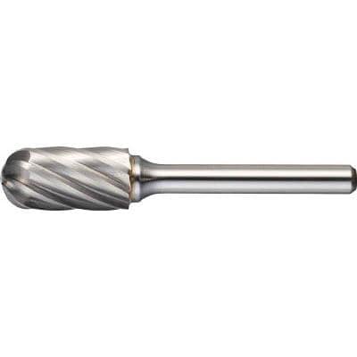 トラスコ中山 TA2C190 超硬バー 先丸円筒型 Φ19X刃長25X軸6 アルミカット