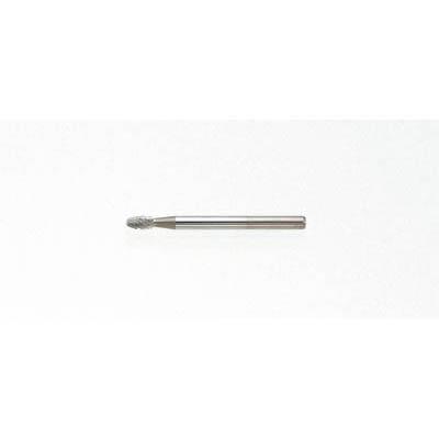 トラスコ中山 TB6B064S 超硬バー タマゴ型 Φ6.3X刃長9.5X軸3 シングルカット