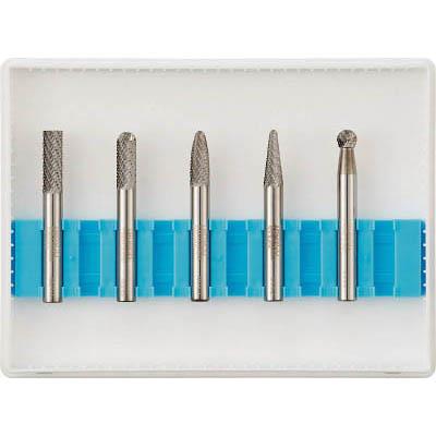 トラスコ中山 TB-C060-5S 超硬バーセットCシリーズ 軸6mm 刃径6mm 5本セット