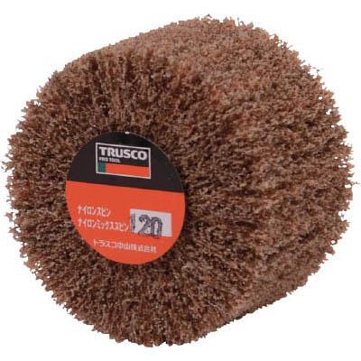 トラスコ中山 UFNS425-320 スピンねじ式ナイロンホイール外径40×厚25 320＃ 5個入