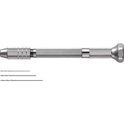 トラスコ中山 TPVS-1.0S ピンバイス 収納式ドリルセット1Φ 0.1-3.2mm