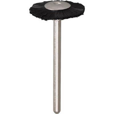 トラスコ中山 203H-11 平型ブラシ モノエイト 線0.15X外径Φ20X軸Φ3