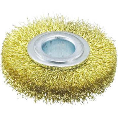 トラスコ中山 TB-6314 ホイルブラシ 38X10mm穴 真鍮線 線径0.15