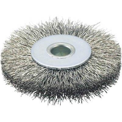 トラスコ中山 TB-6333 ホイルブラシ 65X10mm穴 ステンレス線 線径0.3
