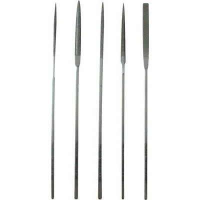 トラスコ中山 TMIS3 ダイヤモンドミニヤスリ 平･半丸･丸･三角･角 5本組セット 中目