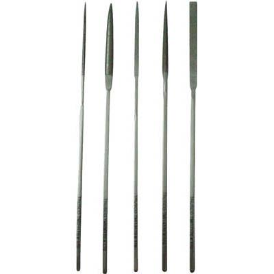 トラスコ中山 TNFS2 ダイヤモンドニードルヤスリ 半丸･三角･平･角･丸 5本組S 細目