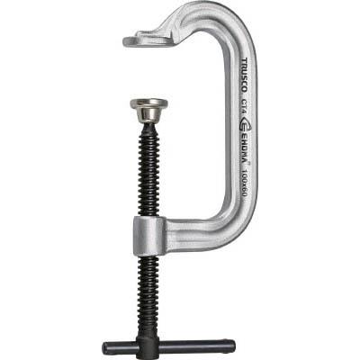 トラスコ中山 TC-100S シャコ万力 口開100mmアゴ深さ60mm