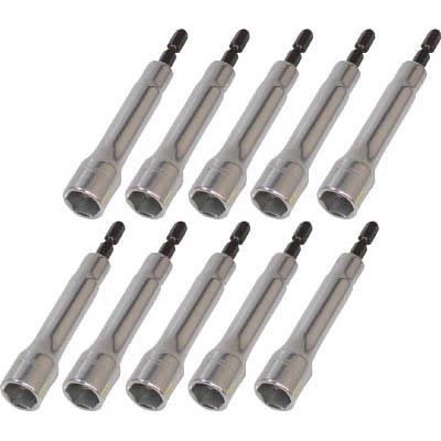 トラスコ中山 TEF-19H-10 電動ドライバーソケット 強力タイプ 19mm 10個入