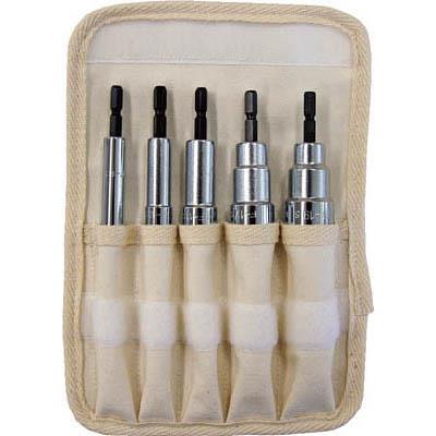 トラスコ中山 TEF-5S-SET 電動ドライバーソケット ショート 8･10･13･17･19