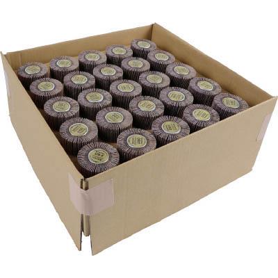 トラスコ中山 UF2525-60-50P フラップホイル外径φ25×厚み25×軸径6 60＃ 50個入
