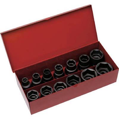 トラスコ中山 T4-13SET インパクト用ソケット13個組セット 差込角12.7mm